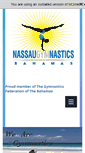 Mobile Screenshot of nassaunastics.com